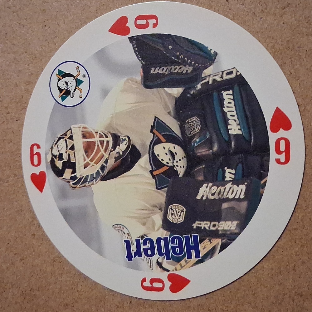 Mighty Ducks Of Anaheim/Blues Guy Hebert NHL Hockey Cards